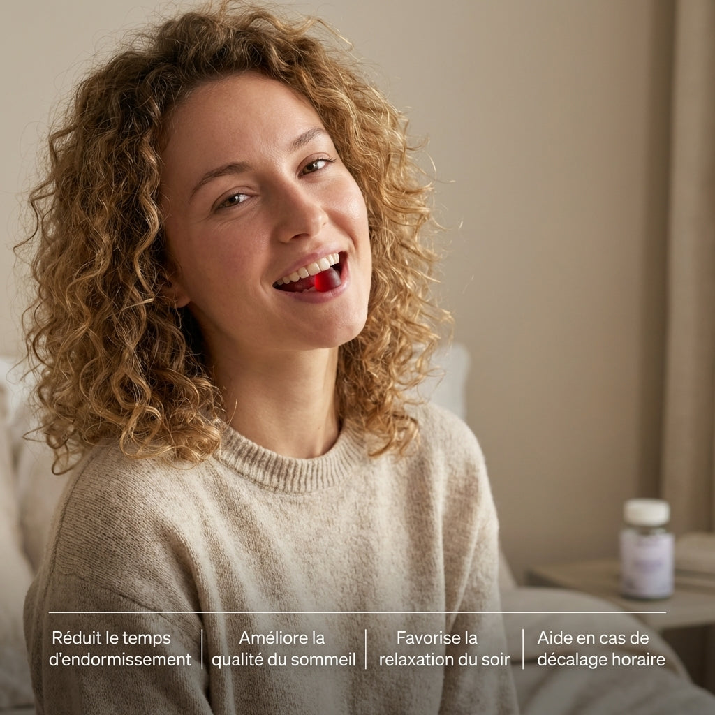 Avantages gummies mélatonine