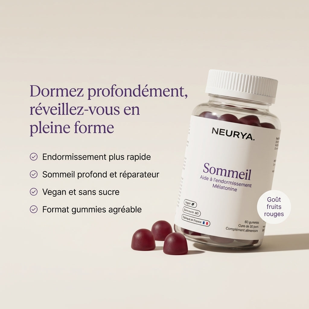Dormir rapidement gummies