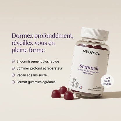Dormir rapidement gummies
