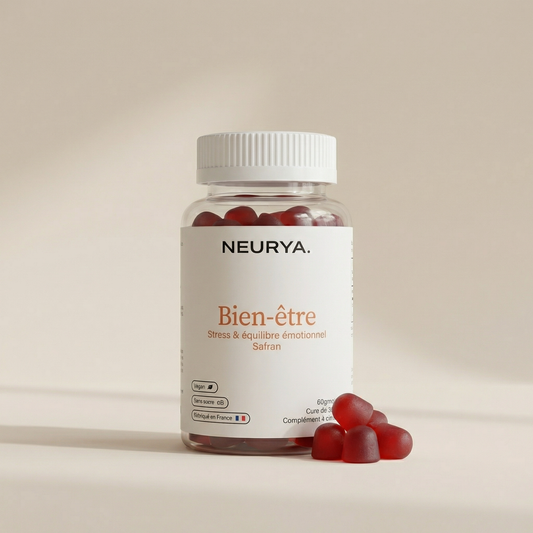 gummies bien-être safran